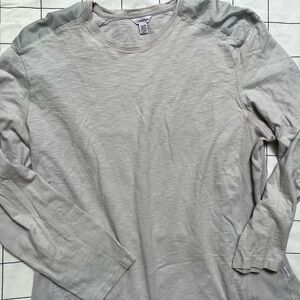 Men’s Calvin Klein Long Sleeve Shirt, Grey - Sz: XL